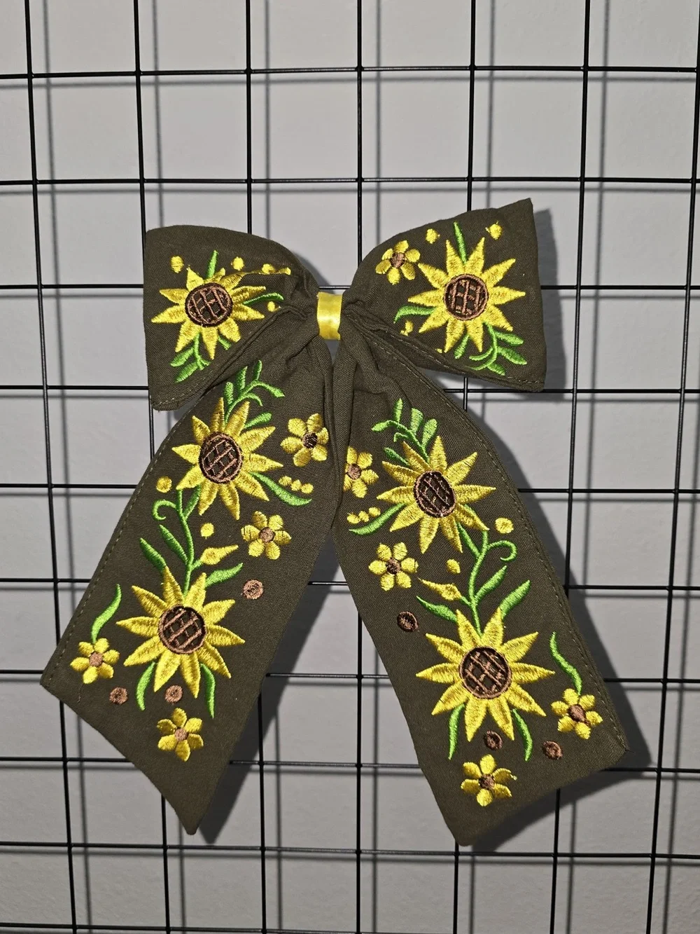 Embroidered Bow